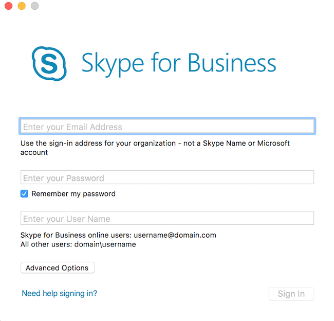 skype for business mac outlook plugin download